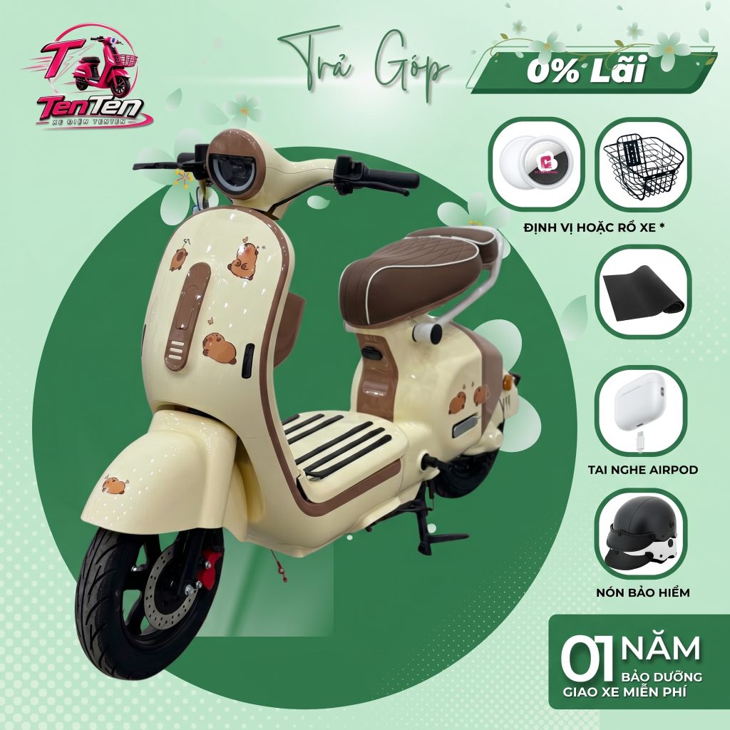 Xe máy điện chống nước vận hành ổn định mùa mưa 1 Use the uploaded poster image 202605131501