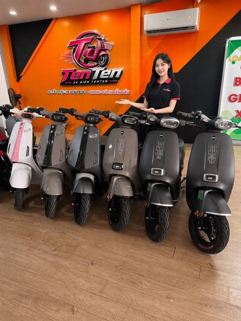 Xe đạp điện mini nhỏ gọn tiện lợi cho mọi hành trình 3 tenten 26may 3