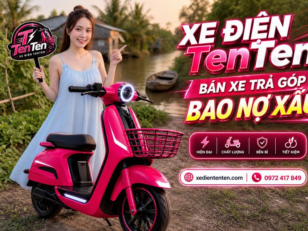 Xe máy điện phong cách trẻ trung được giới trẻ yêu thích 6 tentent 26may 13