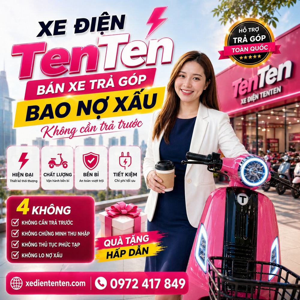 Xe đạp điện bán chạy được yêu thích hiện nay 5 tentent 26may 22