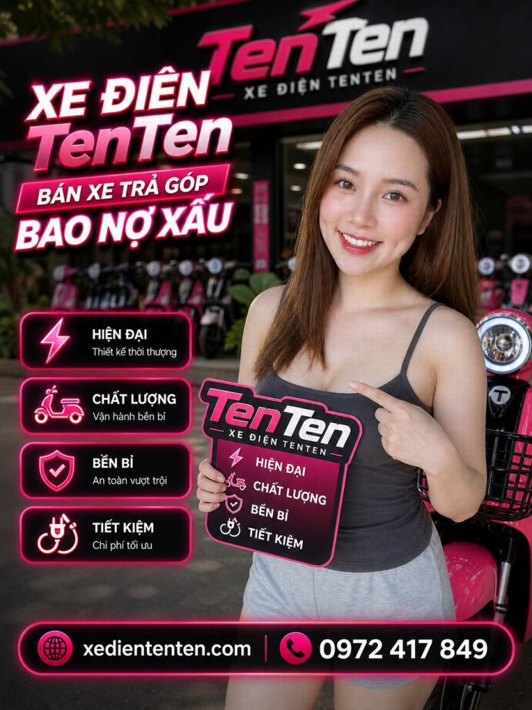 Xe máy điện yên thấp dễ lái phù hợp nhiều độ tuổi 5 tentent 26may 3