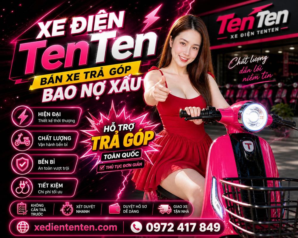 Xe điện Yadea chính hãng thiết kế đẹp giá tốt 2026 4 tentent 26may 6